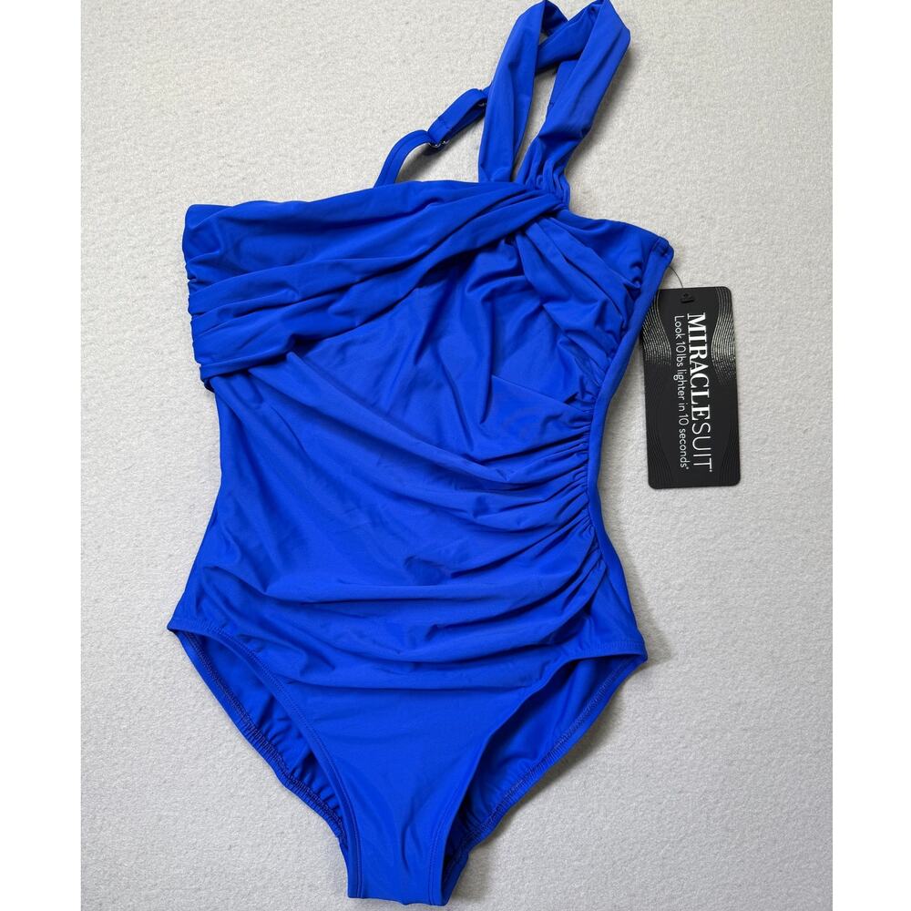 Miraclesuit Women's Europa One-Piece Swimsuit Delphine blue 10 $188